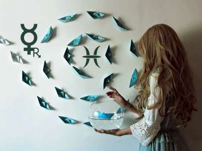 Ερμή ανάδρομος  στους Ιχθύς απο 26/2 – 20/3 