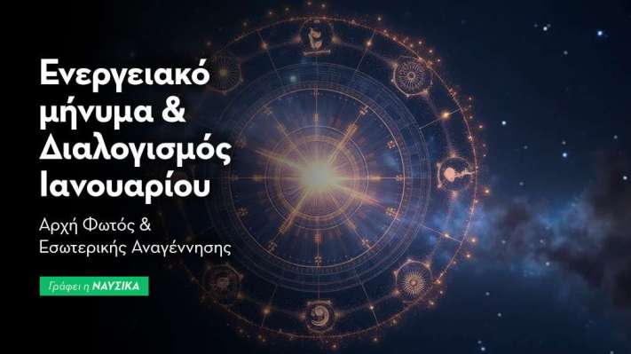 Ενεργειακό μήνυμα και Διαλογισμός Ιανουαρίου 2026